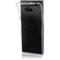 Чехол Brosco Силиконовая накладка для Sony I4113 Xperia 10, накладка силиконовая, прозрачный