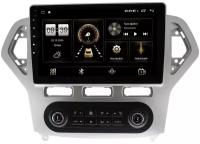 Штатная магнитола Ford Mondeo IV 2007-2010 (серебро) Canbox M-Line 4541-1016 авто с Blaupunkt Android 10 (4G-SIM, 4/64, DSP, QLed)