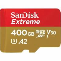 Карта памяти SanDisk Extreme microSDXC UHS-I A2 SDSQXA1-400G-GN6MA