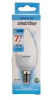 Светодиодная LED лампа Smartbuy SBL-С37-07W-40K-E14 дневной свет