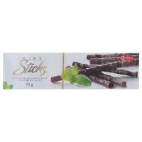 Carletti Шоколадный хворост Carletti Mint Sticks с мятой, 75 г