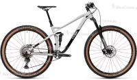Велосипед Cube Stereo 120 Race 29 (2021) Серый 18 ростовка