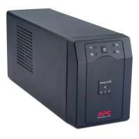 APC Источник бесперебойного питания APC Smart-UPS SC, Line-Interactive, 620VA / 390W, Tower, IEC, Serial