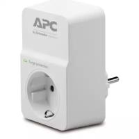 Сетевой фильтр APC Essential SurgeArrest PM1W-RS, 1 розетка, белый