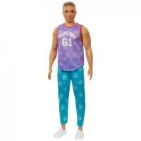 Mattel Кукла Барби Кен Fashionistas Кен Модник в майке Малибу GRB89