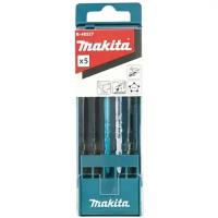 Пилка для лобзика Makita 5шт,B-50х2,B-51,B-52,B-53, Super Express, быстр рез универсал