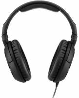 Наушники Sennheiser HD 200 PRO черныt, закрытые, 20-20000Гц, 2м, 3.5мм, 108дБ (1160061)