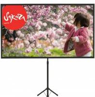Проекционный экран размер: 150х150 на штативе Sakura SCPST-150x150