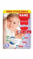Kanz Подгузники для малышей размер-5 на 11-25 кг 24 шт