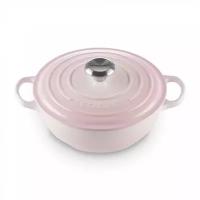 LE CREUSET Казан, объем: 3,1 л, диаметр: 24 см, материал: чугун, цвет: розовый 21114247770430