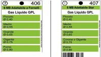 Рефрозен Жиклеры комплект ( 5 шт.) ZANUSSI 6MB-GPL, (0.4, 0.55, 0.65, 0.75, 0.90), зам.WO406