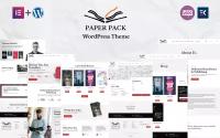 Шаблон Wordpress Paper Pack - Book Shop and Author Store Theme WordPress