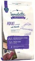 Sanabelle Adult Ostrich Сухой корм для взрослых кошек с мясом Страуса 2 кг. (111-9973)