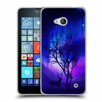 Дизайнерский пластиковый чехол для Microsoft Lumia 640 Северное сияние