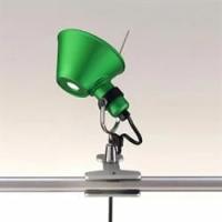 Бра Artemide Tolomeo A010880 с зеленым плафоном на прищепке (dl_artemide_a010880) Artemide