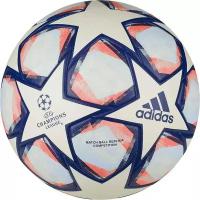 Мяч футбольный Adidas UCL Finale 20 Competition Ball, 4, белый, тренировочный, термосшивка