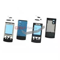 Nokia 6500 Slider - Корпус в сборе (цвет: Silver/ Black), Класс А