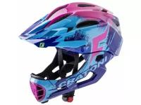 Шлем FullFace - Cratoni - C-Maniac Pro Purple/Blue/Pink