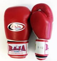 Боксерские перчатки RAJA RBGV-1B красно-белые