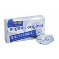 Ультратонкие презервативы Sagami Original 0.02 Quick - 6 шт