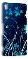 Чехол-накладка для Sony Xperia Z3 (Белый) (Дизайн 176)