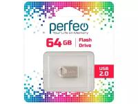 USB Flash Drive 64Gb - Perfeo M10 Metal Series PF-M10MS064