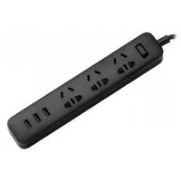 Удлинитель Xiaomi Mi Power Strip 3 USB 3 розетки - NRB4028CN Black