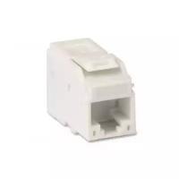 Модуль Keystone RJ45 CAT6 не экранированный белый (12шт в упаковке)