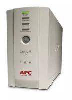 APC Источник бесперебойного питания APC Back-UPS CS, OffLine, 500VA / 300W, Tower, IEC, USB