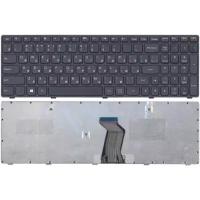 Клавиатура для ноутбука Amperin Lenovo G500 G505 G505A G510 G700 G700A G710 черная с черной рамкой