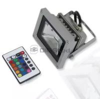 Светодиодный прожектор DLM 10W 220V IP65 RGB