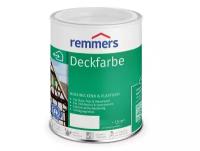Remmers Краска Remmers Deckfarbe 100% акриловая шелковисто-матовая на водной основе 20 л. RAL 1013