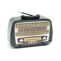 Радиоприемник Kemai MD-1902BT USB/TF/FM87-108 черно-бронзовый