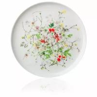 Тарелка десертная Rosenthal Дикие цветы 18 см, фарфор костяной