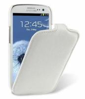 Чехол Чехлы Чехол-книжка Melkco для Samsung I9300 Galaxy S III белый