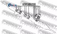 FEBEST 0191GRJ120 Ремкомплект рулевой рейки