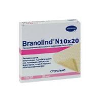 Повязка BRANOLIND N стерильная ранозаживляющая 10*20 см