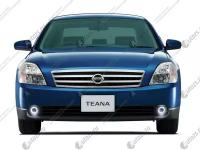 Светодиодные противотуманные фары с ангельскими глазками для Nissan Teana J31 (2003-2006)