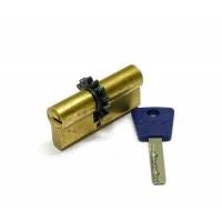 Цилиндровый механизм MUL-T-LOCK 7x7 ключ-ключ шестерёнка латунь 31x31