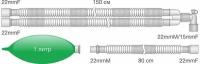 Контур дыхательный анестезиологический конфигурируемый Ø15 мм 150 см с мешком Б/л 1 л и лимбом 75 см