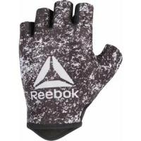 Перчатки для фитнеса Reebok белый/черн S, RAGB-13633