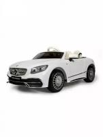 Детский электромобиль Barty "Mercedes-Maybach S650 Cabriolet" (цвет: белый)