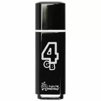 Флешка 4 GB Smartbuy Glossy USB 2.0 (SB4GBGS-K)