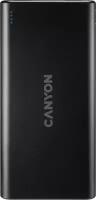 Внешний аккумулятор Power Bank 10000 мАч Canyon PB-106 черный