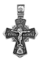 Крест православный из серебра нательный 36 Серебро 23