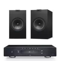 C полочной акустикой PULT.ru Primare i15 MM Black + KEF Q-150 Black