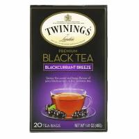 Twinings, черный чай премиальной качества, черная смородина, 20 чайных пакетиков, 40 г (1,41 унции)