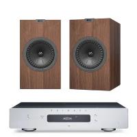 C полочной акустикой PULT.ru Primare i15 Titan + KEF Q-150 Walnut