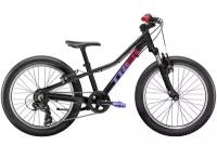 Детский велосипед Trek PreCaliber 20 7sp Girls, год 2022, цвет Черный