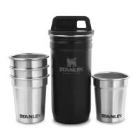 Набор термопосуды Stanley Nesting Shot Glass Set, 0.59л, черный [10-01705-036]